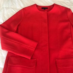 Uniqlo Collarless Spring Coat